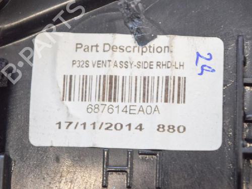 Air vent NISSAN QASHQAI II (J11, J11_) 1.5 dCi | BP14666765I21 