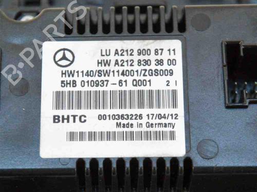 Climate control MERCEDES-BENZ E-CLASS (W212) E 220 CDI / BlueTEC (212.001, 212.002) | BP6761135I5