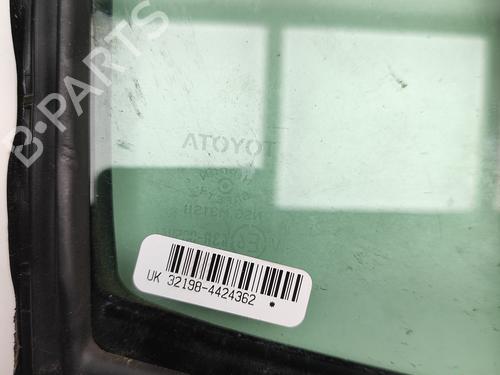 Rear right door window TOYOTA PRIUS (_W6_) 2.0 PHEV (MXWH61L, MXWH61) | BP29975242C21
