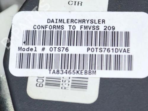 Rear right seatbelt CHRYSLER PACIFICA 3.5 AWD | BP14635147I28 - Image 6