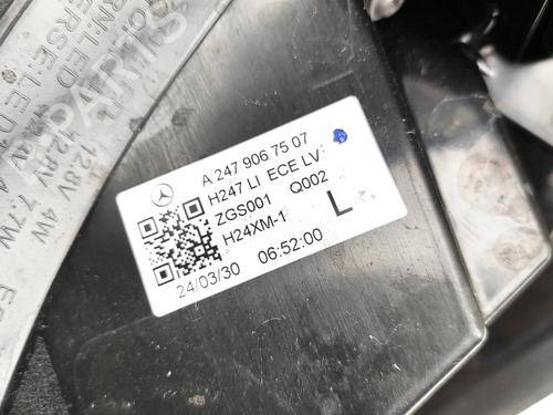 Left taillight MERCEDES-BENZ EQA (H243) EQA 250+ (243.702) | BP36534237C34  - Image 7