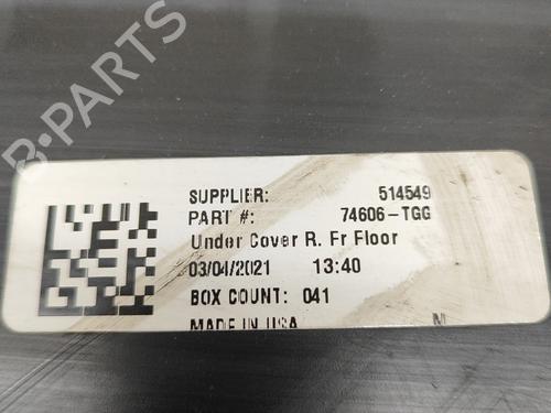 Bundpladebeskyttelse HONDA CIVIC X Hatchback (FC_, FK_) 2.0 Type-R (FK8) | BP23247790M92