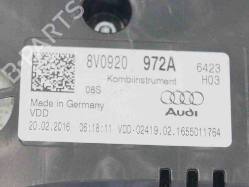 Instrument cluster AUDI A3 (8V1, 8VK) S3 quattro | BP6732153C47