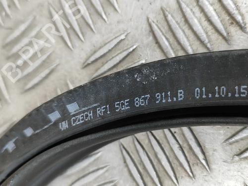 Rubber door seal VW GOLF VII (5G1, BQ1, BE1, BE2) e-Golf | BP19937331C142 