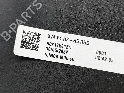 Middle console DS DS 7 Crossback (J4_, JR_, JC_) 1.5 BlueHDi 130 (JCYHZJ, JCYHZR) | BP36044317I22 - Image 5