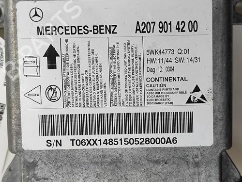 ECU airbags MERCEDES-BENZ E-CLASS Coupe (C207) E 350 BlueTEC / d (207.326) | BP24819713M53 