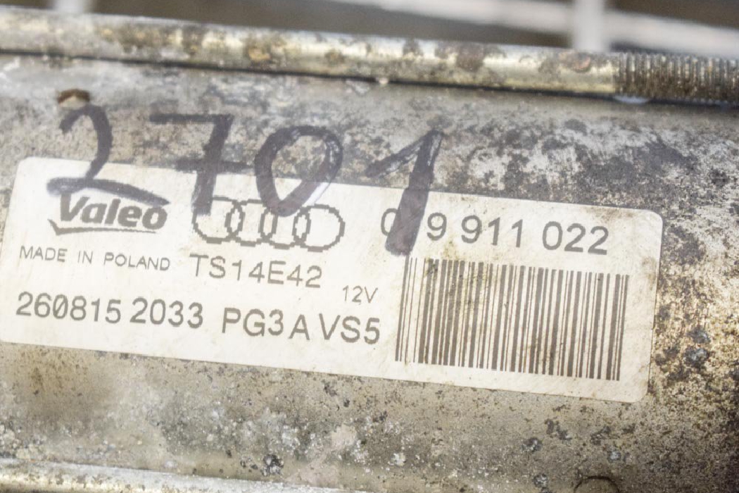 Démarreur Bosch Neuf Pour Audi Q5 Diesel 2008 | Pièce Neuve D'origine - Réf. 254648B
