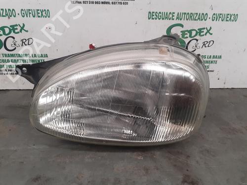 Venstre forlygte OPEL CORSA B (S93) [1993-2009]  25310370