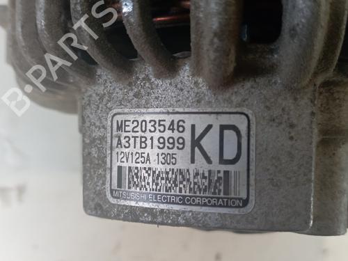 Alternator MITSUBISHI PAJERO III (V7_W, V6_W)  | BP25325833M7 