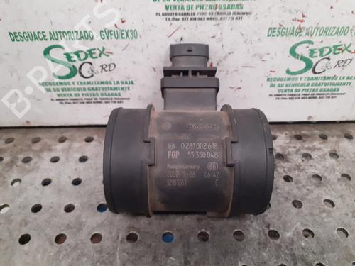 Used Mass air flow sensor OPEL ASTRA H (A04) [2004-2014]  25313713