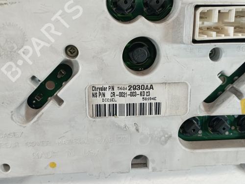 Instrument cluster JEEP GRAND CHEROKEE II (WJ, WG) 3.1 TD 4x4 | BP25319214C47 