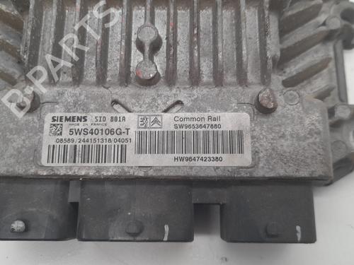 Engine control unit (ECU) PEUGEOT 1007 (KM_) 1.4 HDi | BP25327194M57 