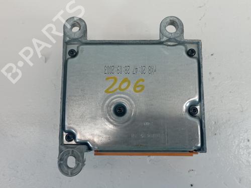Kollisjonspute styreenhet PEUGEOT 206 Hatchback (2A/C) 1.4 HDi eco 70 | BP25310157M53 