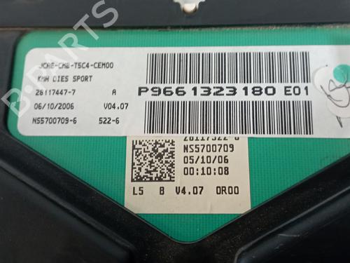 Instrument cluster PEUGEOT 307 CC (3B)  | BP25318287C47 