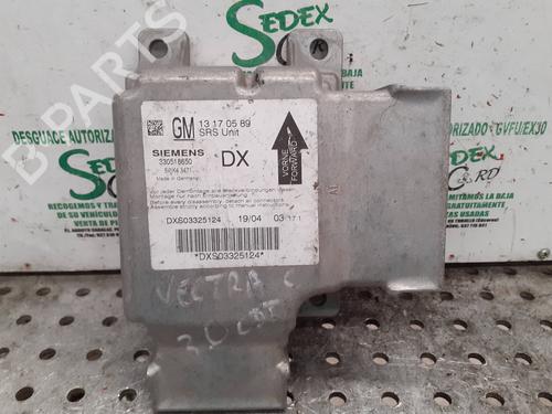Airbag styreenhed OPEL VECTRA C (Z02)  | BP25319989M53 