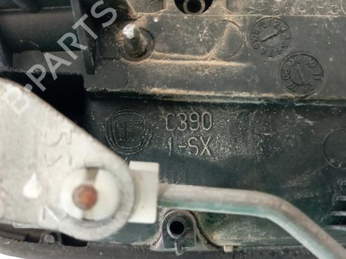 Front left exterior door handle FIAT GRANDE PUNTO (199_) 1.4 T-Jet (199AXM1A, 199BXM1A, 199BXN1A) | BP25310222C128 