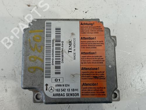 Used ECU airbags MERCEDES-BENZ M-CLASS (W163) [1998-2005]  25319023