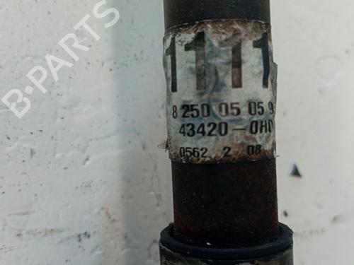 Left front driveshaft PEUGEOT 107 (PM_, PN_)  | BP25317120M38