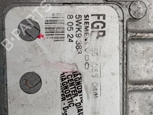 Engine control unit (ECU) OPEL ZAFIRA A MPV (T98)  | BP29491434M57 