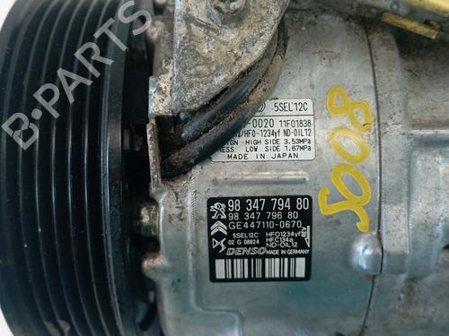 AC compressor PEUGEOT 5008 II (MC_, MJ_, MR_, M4_)  | BP25329117M34 