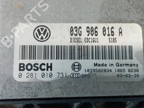 Engine control unit (ECU) VW TOURAN (1T1, 1T2)  | BP25327854M57 