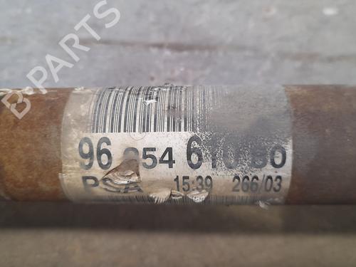 Right front driveshaft PEUGEOT 206 Hatchback (2A/C) 1.6 HDi 110 | BP25314542M39 