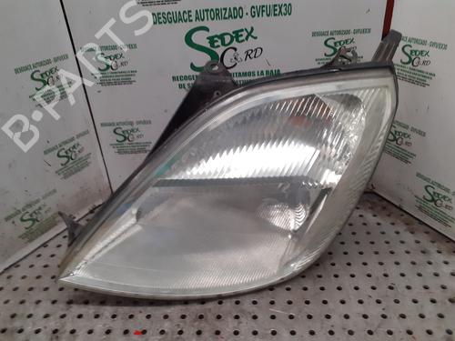 Used Left headlight FORD FIESTA V (JH_, JD_) [2001-2014]  25316374