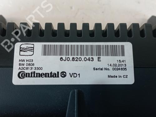 Climate control SEAT IBIZA IV (6J5, 6P1)  | BP25319859I5 