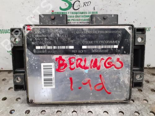 Used Engine control unit (ECU) CITROËN BERLINGO / BERLINGO FIRST MPV (MF_, GJK_, GFK_) [1996-2025]  25324958