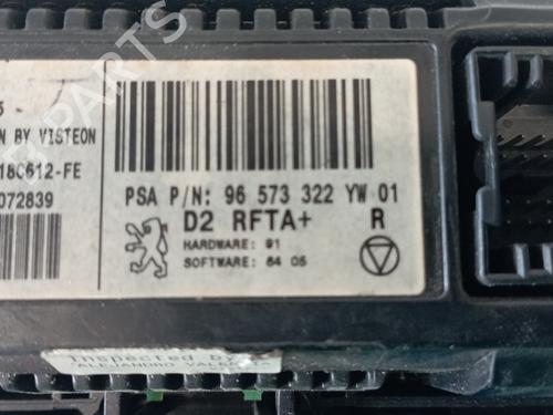 Climate control PEUGEOT 407 (6D_) 2.0 16V (6DRFJC, 6DRFJE, 6DRFJF) | BP25312827I5 