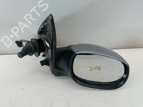 Used Right mirror PEUGEOT 206 Hatchback (2A/C) [1998-2012]  25312841