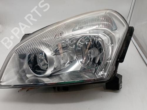 Used Left headlight NISSAN QASHQAI I (J10, NJ10) [2006-2015]  28677202