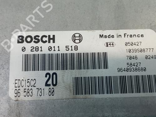 Engine control unit (ECU) CITROËN XSARA PICASSO (N68) 1.6 HDi | BP25312118M57 