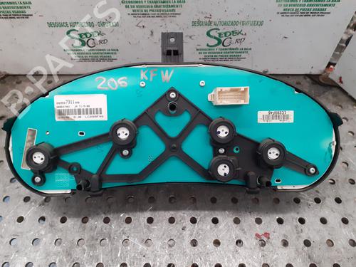 Instrument cluster PEUGEOT 206 Hatchback (2A/C)  | BP25322513C47 