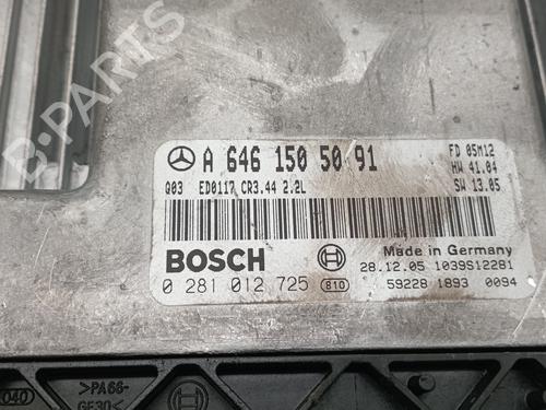 Engine control unit (ECU) MERCEDES-BENZ C-CLASS (W203)  | BP29456789M57 