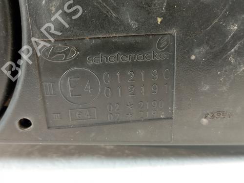 Left mirror HYUNDAI GETZ (TB) 1.5 CRDi | BP25310356C26 