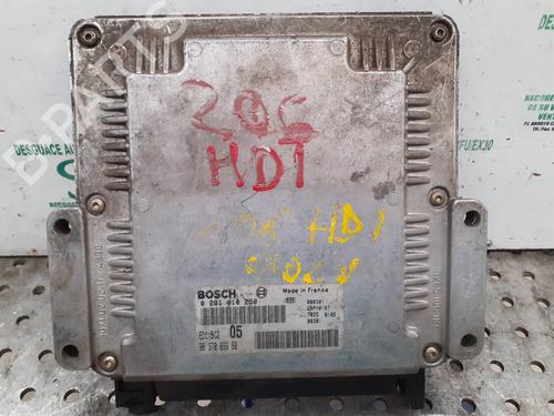 Used Engine control unit (ECU) PEUGEOT 206 Hatchback (2A/C) 2.0 HDI 90 (90 hp) 25314653