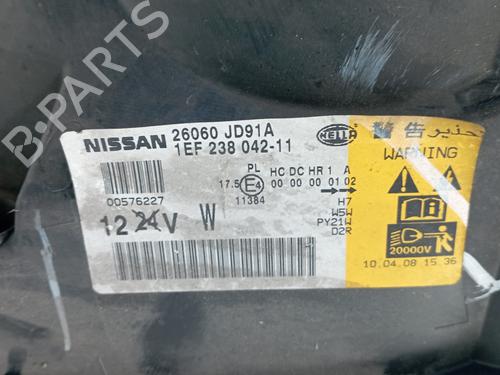 Left headlight NISSAN QASHQAI I (J10, NJ10)  | BP28677202C28 