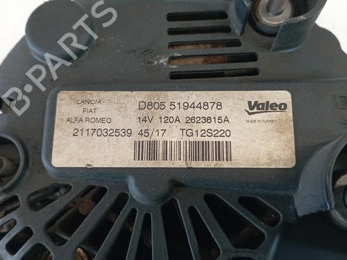 Used Alternator FIAT FIORINO Box Body/MPV (146_) 75 i.e. 1.5 (75 hp) 25320843