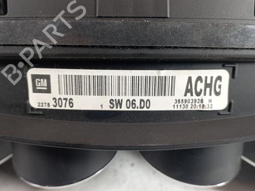 Instrument cluster OPEL INSIGNIA A (G09)  | BP25325882C47 