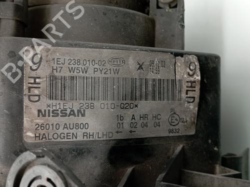 Right headlight NISSAN PRIMERA Hatchback (P12)  | BP29279065C29