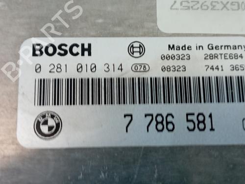 Engine control unit (ECU) BMW 5 (E39) 520 d | BP25326786M57 