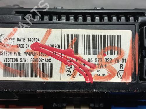 Climate control PEUGEOT 407 (6D_)  | BP25318680I5 
