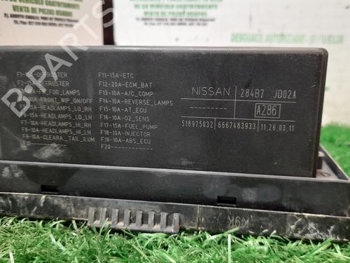 Fuse box NISSAN QASHQAI / QASHQAI +2 I (J10, NJ10, JJ10E)  | BP25326165E1 