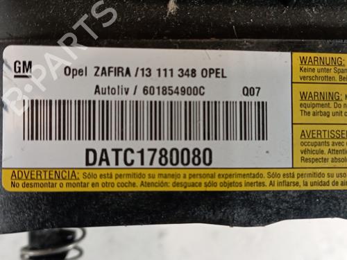 Driver airbag OPEL ZAFIRA / ZAFIRA FAMILY B (A05) 1.9 CDTI (M75) | BP25314366C9 