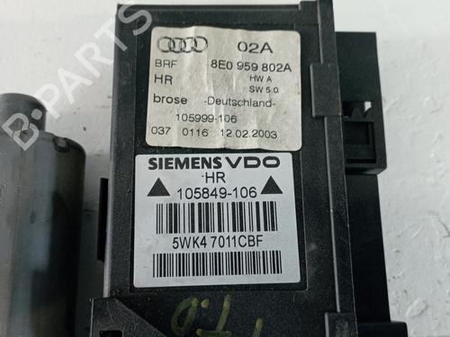 Right rear window motor AUDI A4 B6 (8E2)  | BP25315549E22 