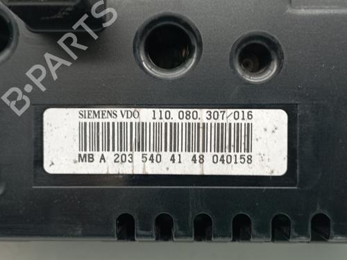 Instrument cluster MERCEDES-BENZ C-CLASS (W203) C 220 CDI (203.008) | BP25343358C47 