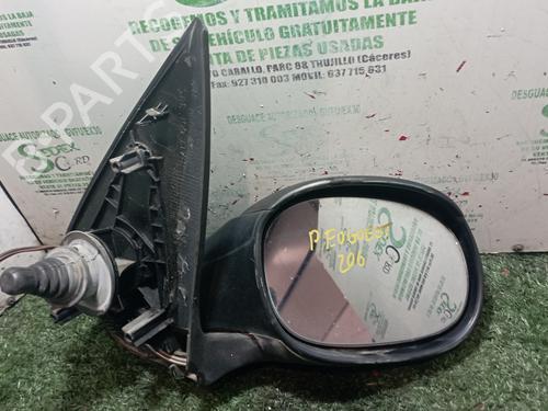 Used Right mirror PEUGEOT 206 Hatchback (2A/C) [1998-2012]  25311843