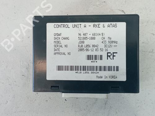Used Comfort control module CHEVROLET NUBIRA Saloon 1.4 (95 hp) 25309484