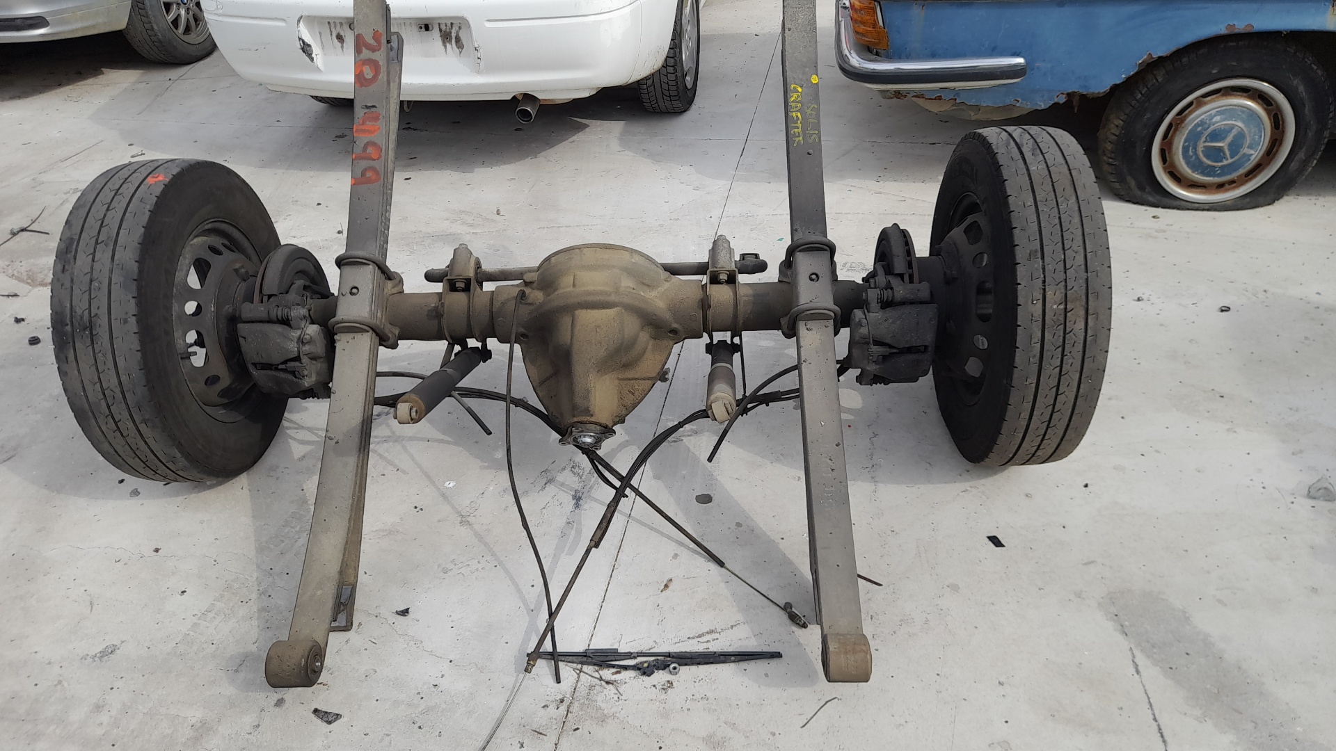 Silenziatore VW CRAFTER Silenziatore Posteriore Per VW CRAFTER 30-50 - Ricambio 04.102 Scarico Furgone - 2